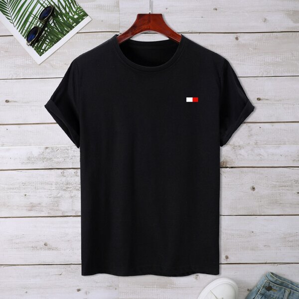 

Men Graphic Short Sleeve Tee, Black
