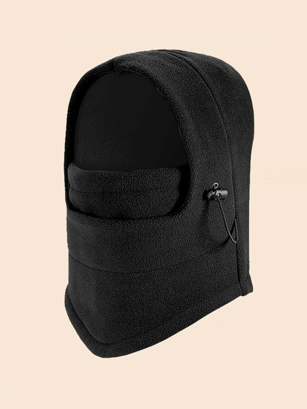 1pc Men Balaclava Drawstring Detail Hat SHEIN USA