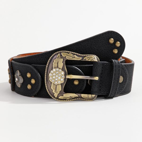 

Belt With Hole Punch, Black