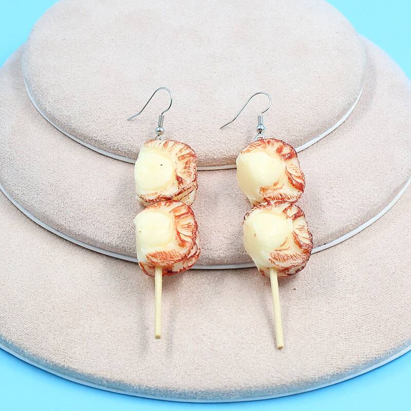

Simulation Food Charm Earrings, Multicolor