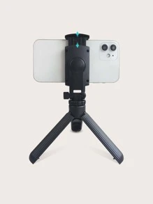 Desktop Phone Tripod Holder, Phone Tripod - Black - View 2