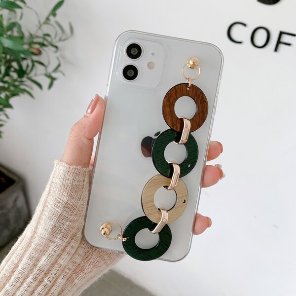 

Clear Phone Case With Hand Strap