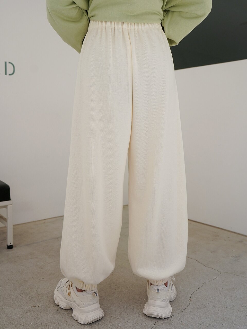 Letter Patched Sweatpants