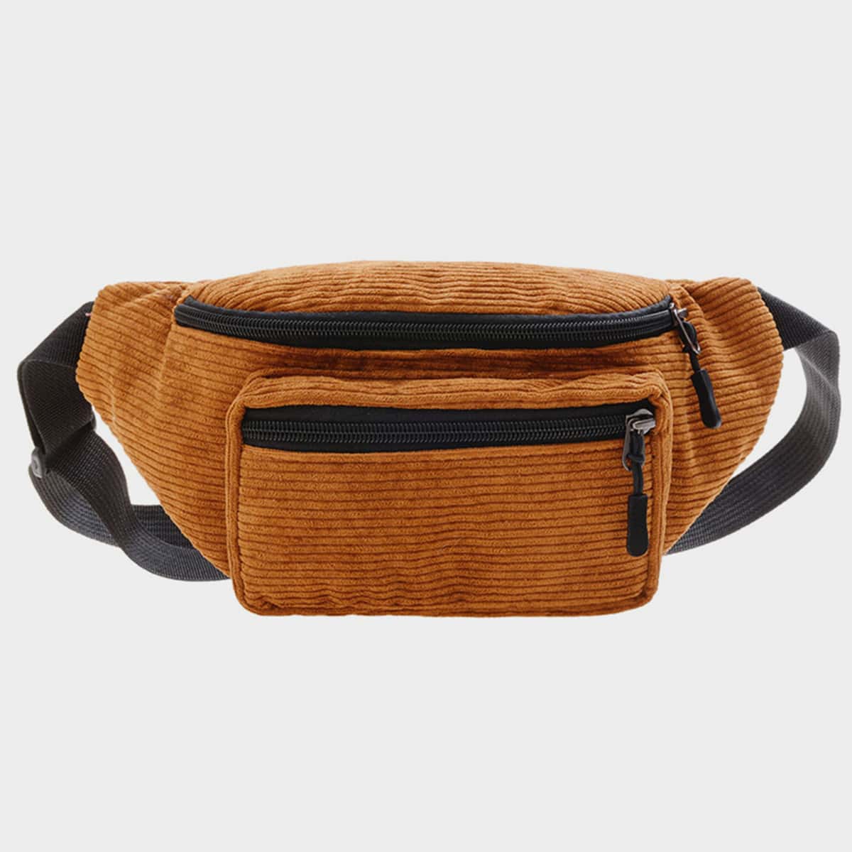 

Zip Front Fanny Pack, Brown