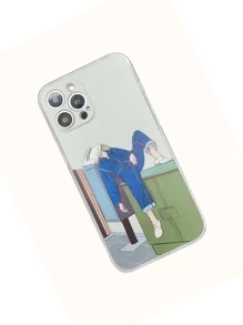 Funda para móvil con estampado de figura - Multicolor - Ver 2