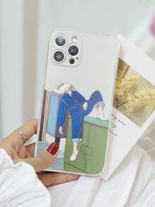 Funda para móvil con estampado de figura - Multicolor - Ver 3