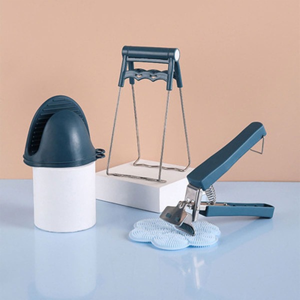 

1set Kitchen Anti-scalding Clip, Blue