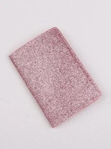 閃光護照套 護照夾 護照套 護照錢包 護照袋 護照袋 旅行飛行 返校航班 男女 旅行必需品 旅行配件 節日配件 - 粉色 - 查看 1