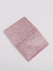 閃光護照套 護照夾 護照套 護照錢包 護照袋 護照袋 旅行飛行 返校航班 男女 旅行必需品 旅行配件 節日配件 - 粉色 - 查看 5