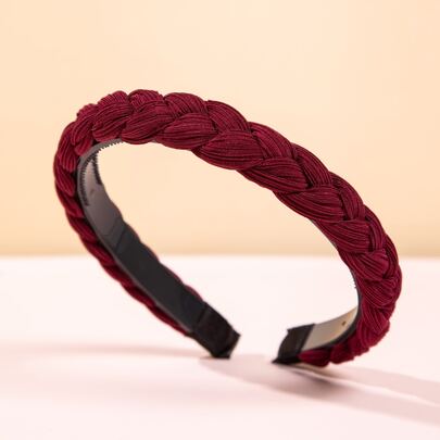 Solid Braided Headband