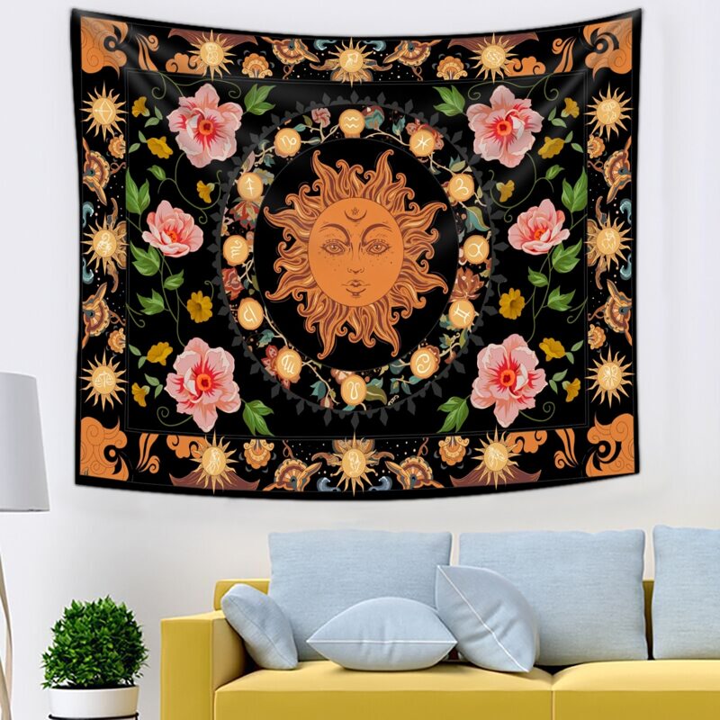 

Sun Print Tapestry, Multicolor