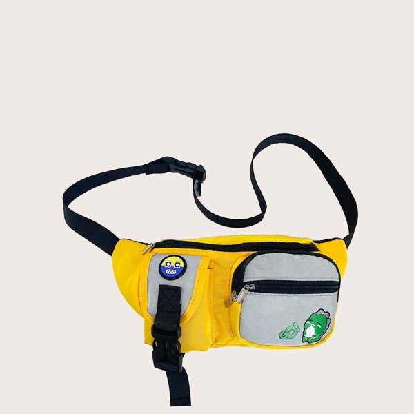 

Boys Pocket Front Fanny Pack, Multicolor