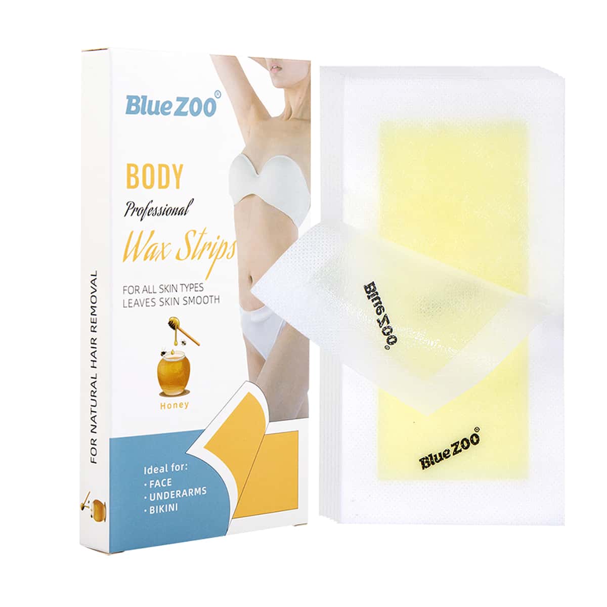 

Honey Hair Removal Wax Strip Paper, Yellow