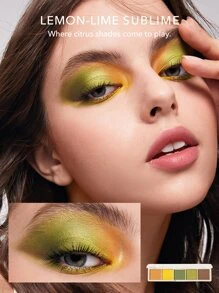 SHEGLAM Glam 101 Eyeshadow Palette-So Sub-Lime - So Sub-lime - View 3