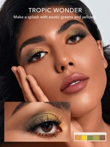 SHEGLAM Glam 101 Eyeshadow Palette-So Sub-Lime - So Sub-lime - View 4