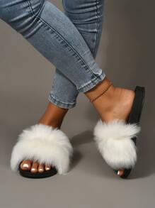 Trang trình bày Fluffy Tối giản - trắng - Xem 5