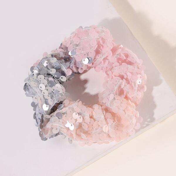 

Sequin Decor Scrunchie, Multicolor