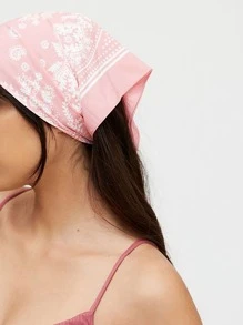 Dây đeo tóc in hình Paisley - Nhiều màu - Xem 1