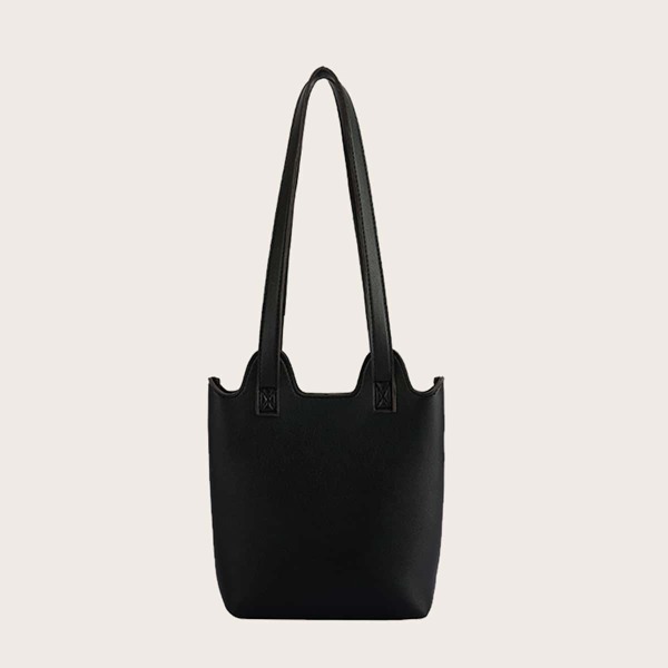 

Minimalist Bucket Bag, Black