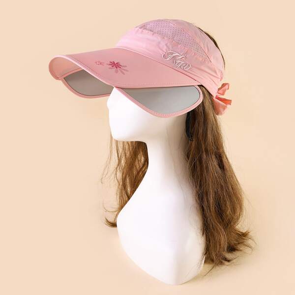 

Floral Print Hat, Pink