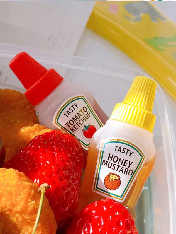 2pcs Mini Sauce Squeeze Bottle SHEIN USA