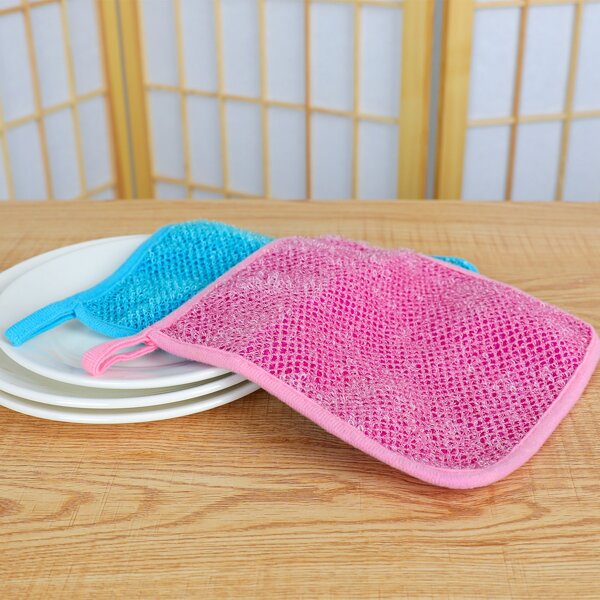 

3pcs Random Color Cleaning Rag, Multicolor