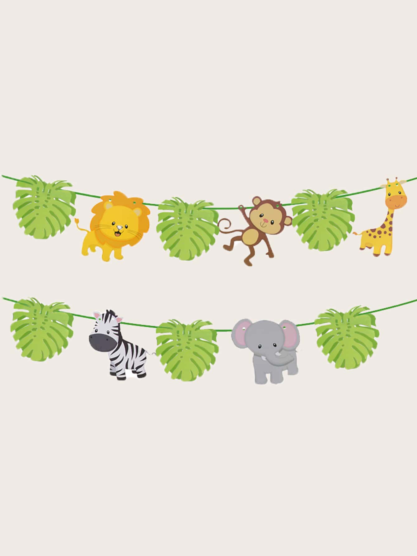 1件套卡通動物拉旗