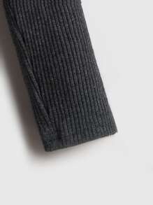 SHEIN 3 piezas Leggings acanalado de punto para niña preadolescente - Multicolor - Ver 7