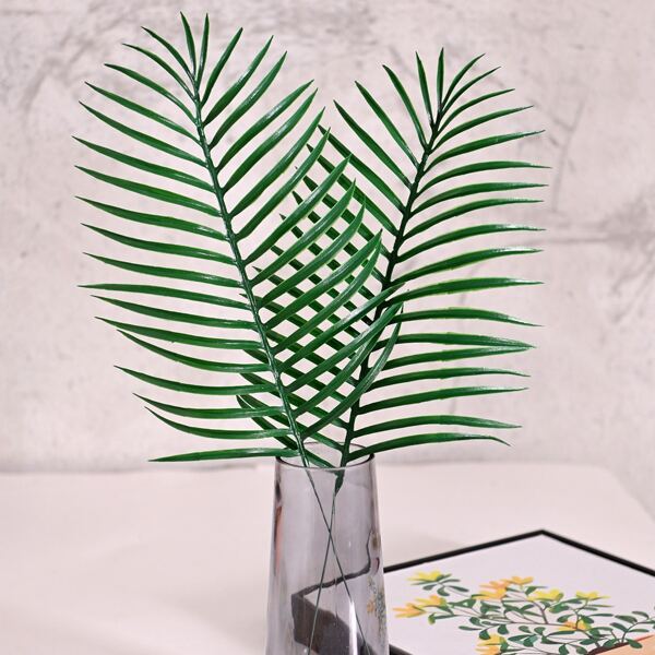 

1pc Artificial Leaf, Green