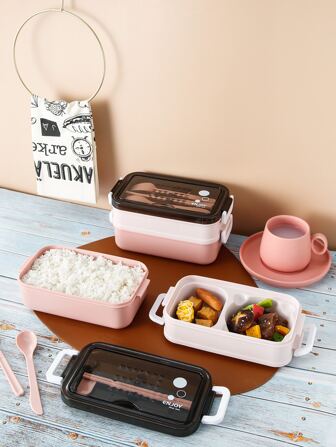 1入組飯盒和餐具套裝