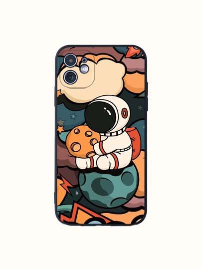 Cartoon Astronaut Phone Case