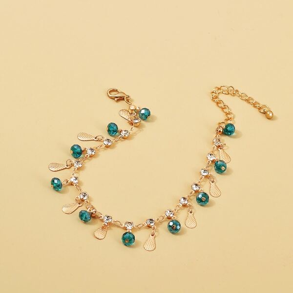 

Crystal Charm Bracelet, Multicolor