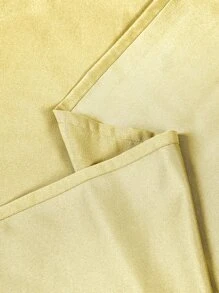 Solid Color Bed Skirt - Yellow - View 3