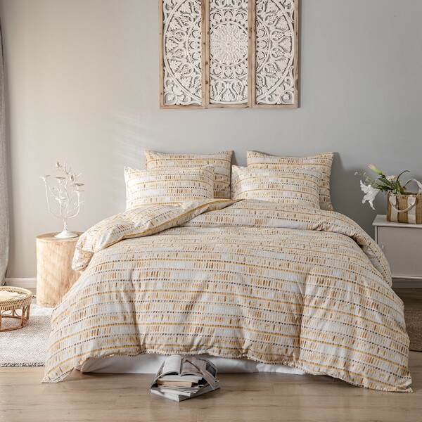 

Graphic Print Duvet Cover Sets Without Filler, Multicolor