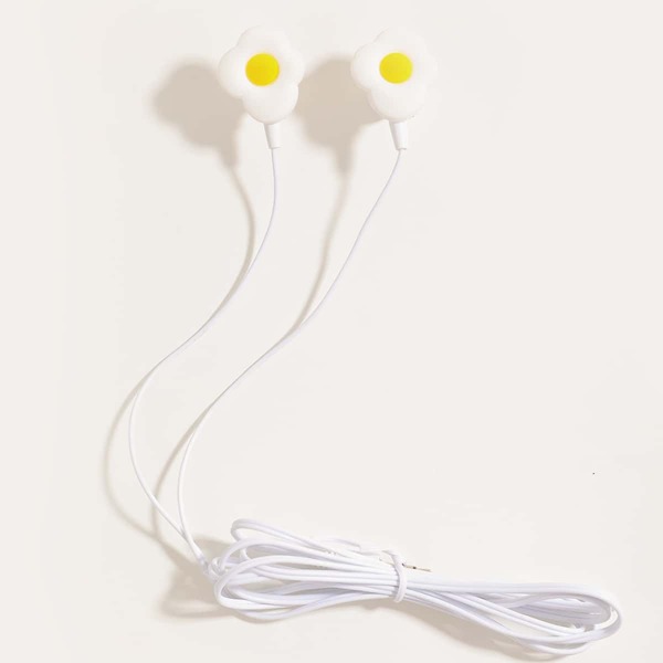

Flower Design Wired Earphone, Multicolor