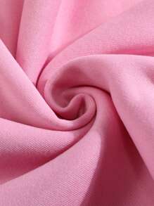 INAWLY Solid Thermal Lined Pullover,Long Sleeve Tops Graduation,Back To School Outfits,Graduation,Teacher Outfits For Women,Back To School  Fall Outfit - Baby Pink - View 4