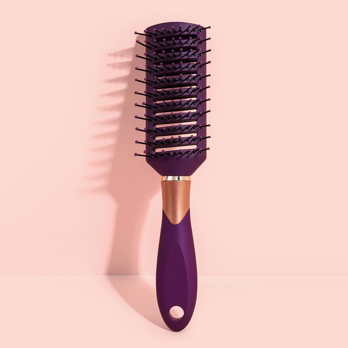 

1pc Hair Brush, Purple