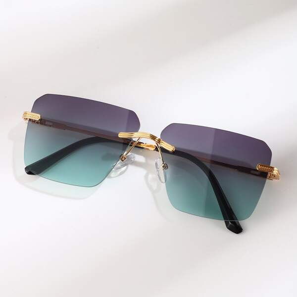 

Square Rimless Sunglasses