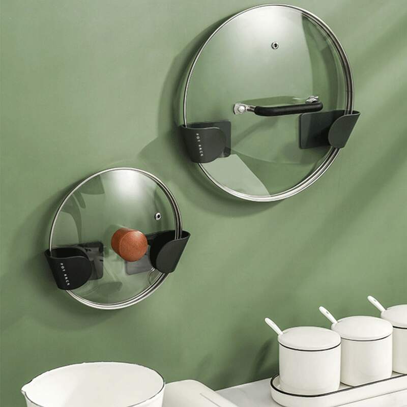 

1pc Random Pot Lid Storage Rack, Multicolor