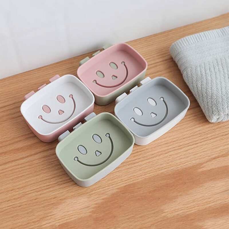 

1pc Cartoon Design Random Color Soap Dish Holder, Multicolor