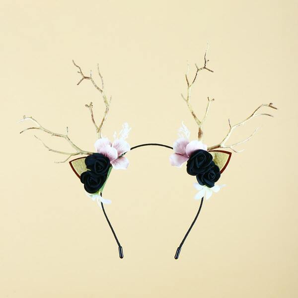 

Flower Decor Headband, Multicolor