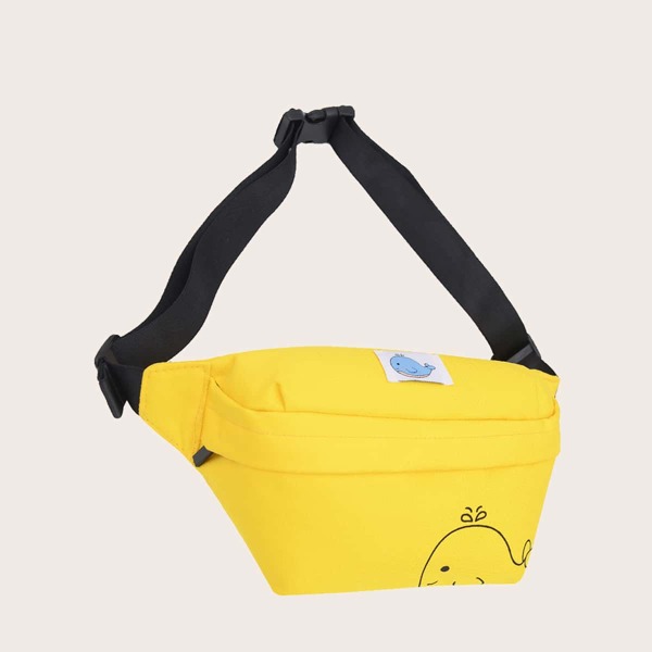 

Kids Unisex Cartoon Graphic Backpack, Yellow