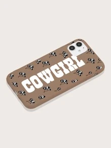 Letter Graphic Phone Case