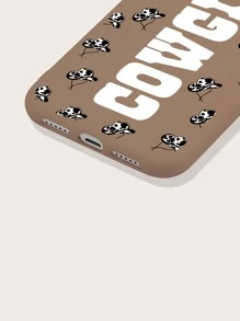 Letter Graphic Phone Case