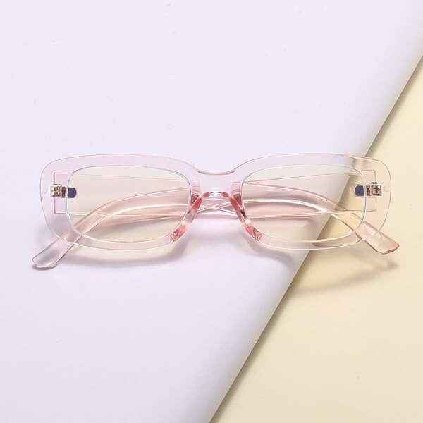 

Kids Square Frame Eyeglasses, Baby pink