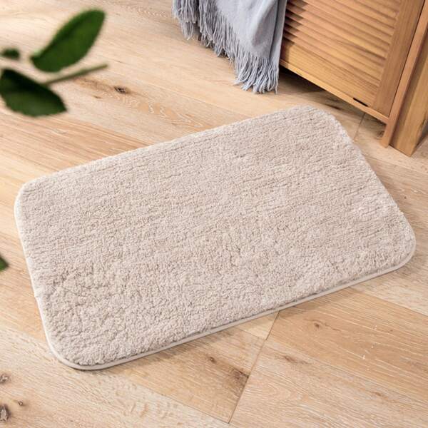 

Plain Floor Mat, Beige