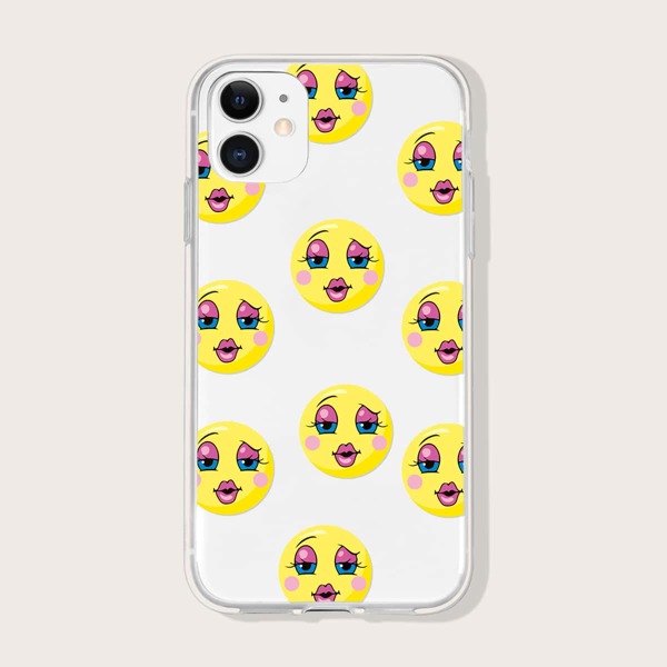 

Cartoon Graphic Phone Case, Multicolor