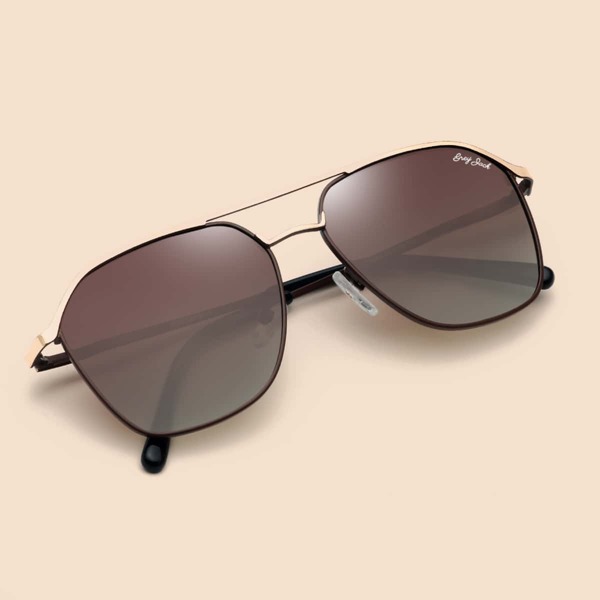 

Men Metal Frame Sunglasses, Multicolor