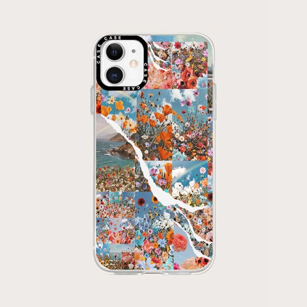 

Flower Pattern Phone Case, Multicolor
