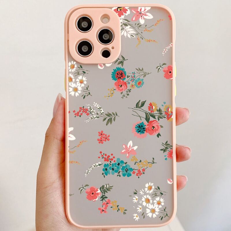 

Flower Painted Phone Case, Multicolor